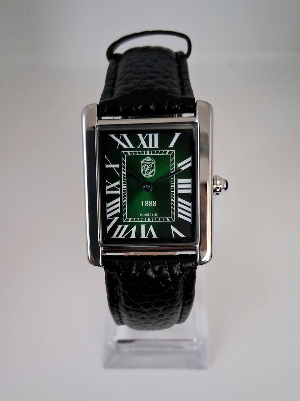 NEW Pierre Lucerne 1888 Tank Swiss Inspired Classic Men's Watch